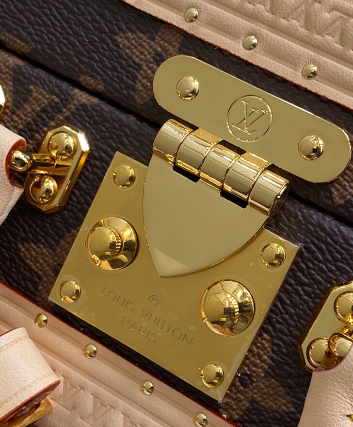 Louis Vuitton LV x TM Mini Square Trunk M13127 Brown